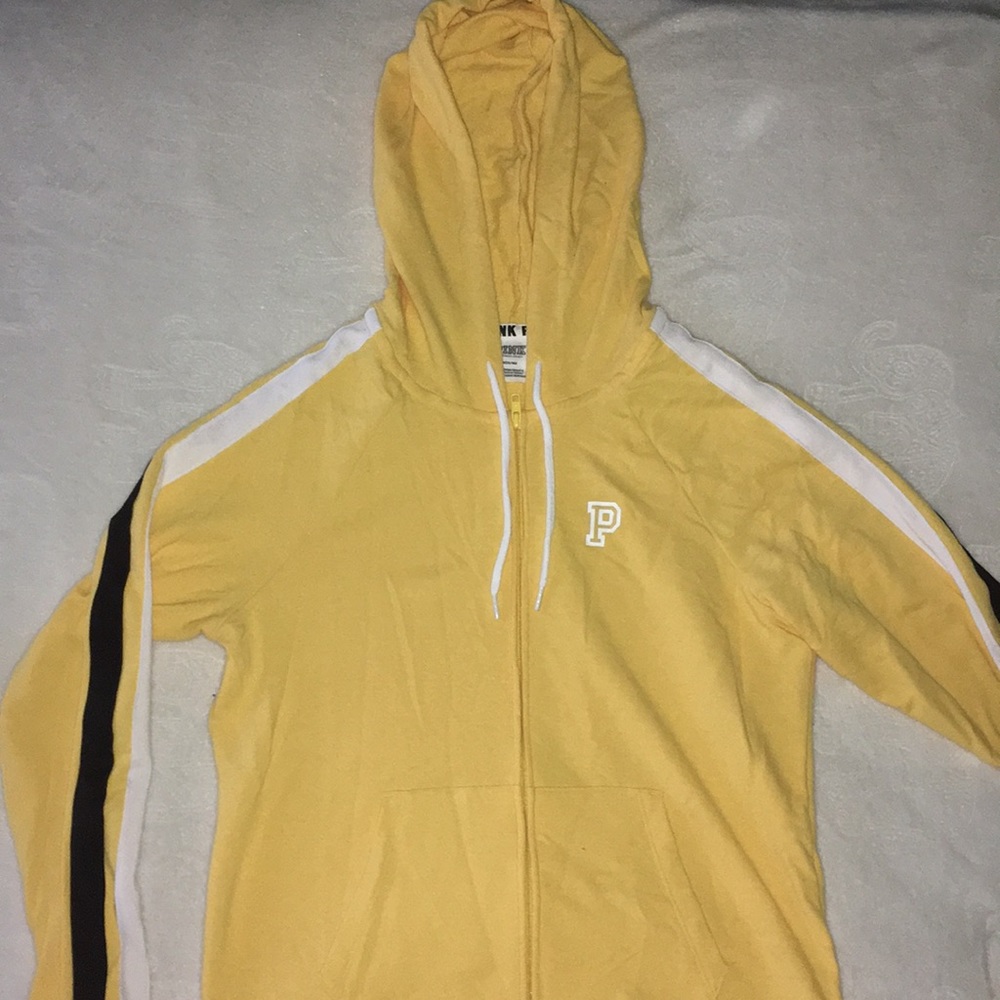 PINK zip-up sweatshirt
